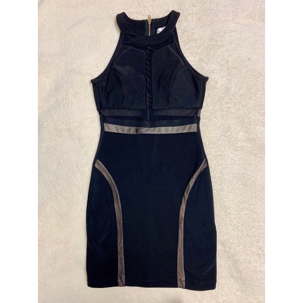 Emerald Sundae Mesh Bodycon Dress
